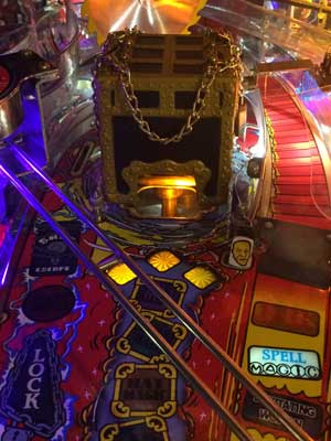 Trunk Light for Theatre of Magic Pinball Machine Theatre of Magic Trunk Light - Yellow