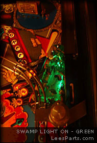 Swamp Light for Addams Family Pinball Machine